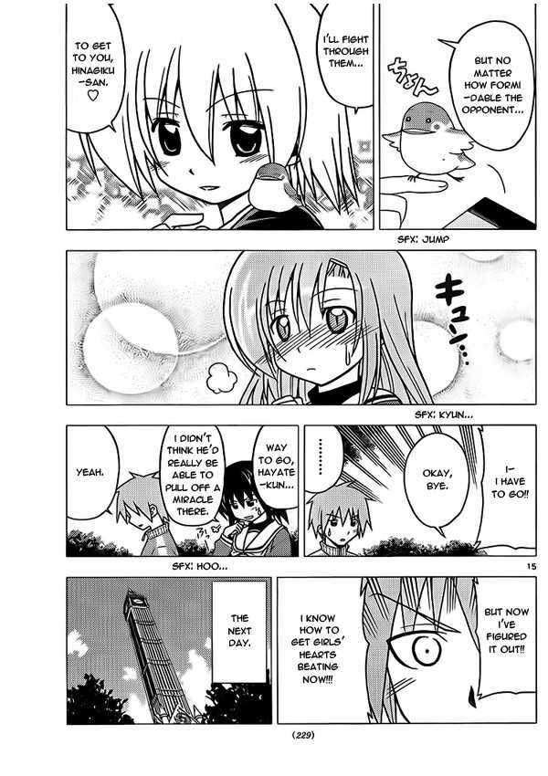 Hayate no Gotoku! Chapter 273 page 15 - Chapter 273 : "Doki! The Plan To Get A Maiden's Heart Beating! Or Something Like That."