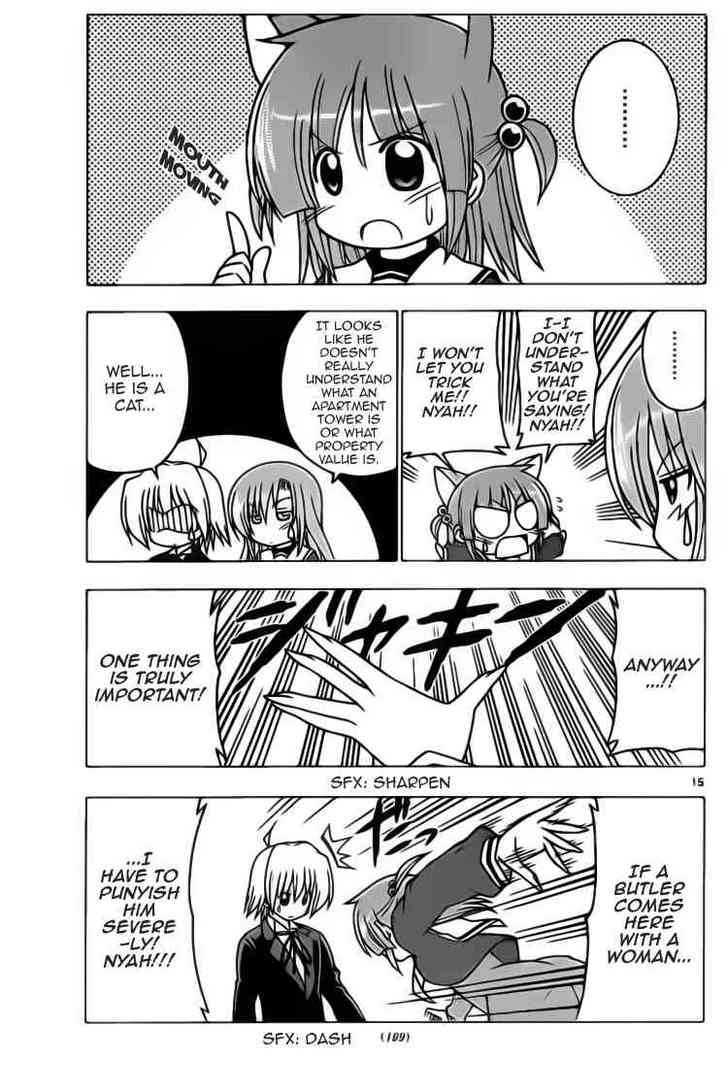 Hayate no Gotoku! Chapter 275 page 15 - Chapter 275 : Meoow Meoow Meow Meow Meow Meow Meow Meow Meow Meooow ?