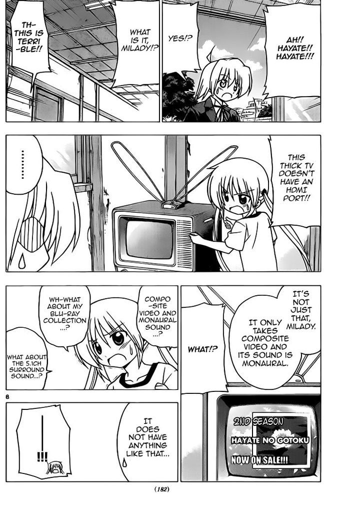 Hayate no Gotoku! Chapter 277 page 8 - Chapter 277 : Family Ties and Other Connections Can Be Found Here