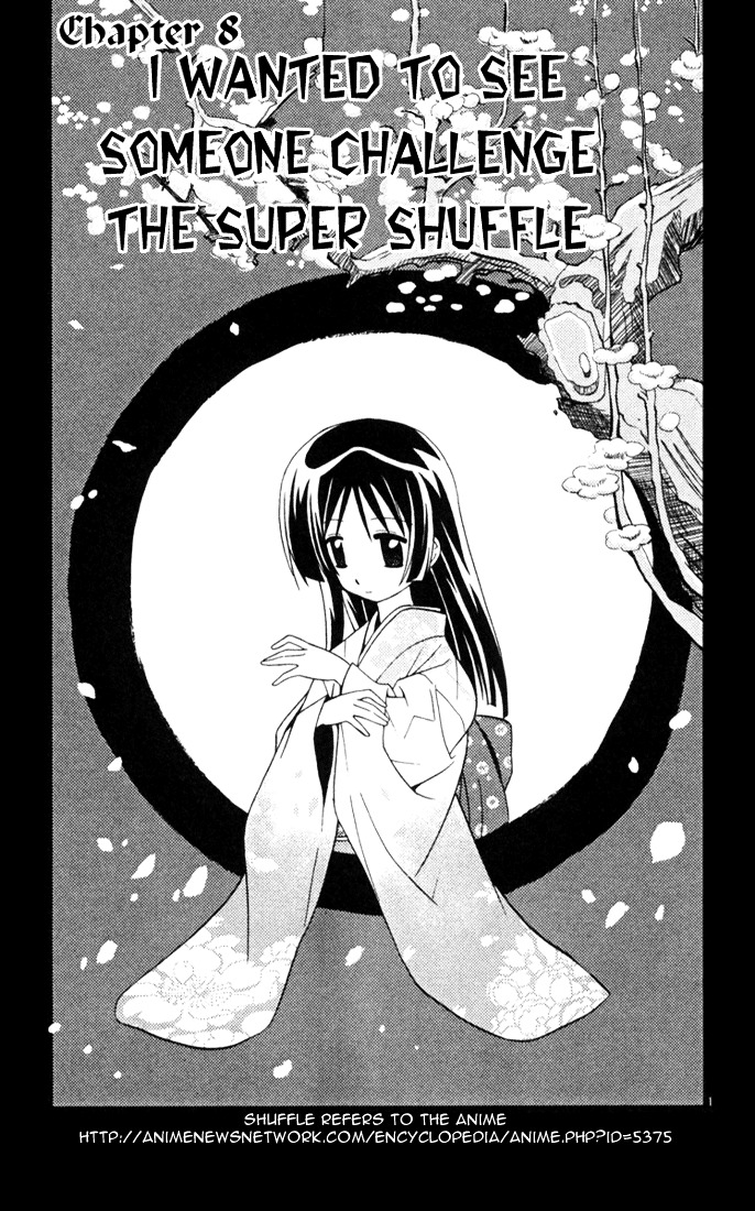 Hayate no Gotoku! Chapter 28 page 1 - Chapter 28 : I wanted to see Someone challenge the Super Shuffle