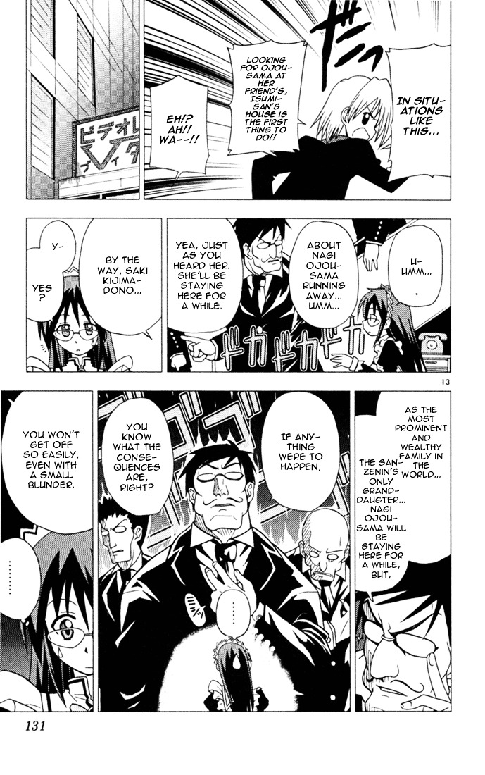 Hayate no Gotoku! Chapter 28 page 13 - Chapter 28 : I wanted to see Someone challenge the Super Shuffle