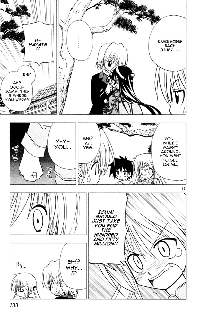 Hayate no Gotoku! Chapter 28 page 15 - Chapter 28 : I wanted to see Someone challenge the Super Shuffle