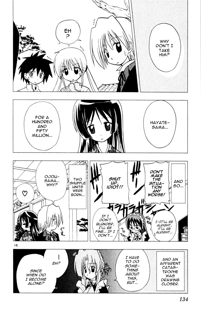Hayate no Gotoku! Chapter 28 page 16 - Chapter 28 : I wanted to see Someone challenge the Super Shuffle