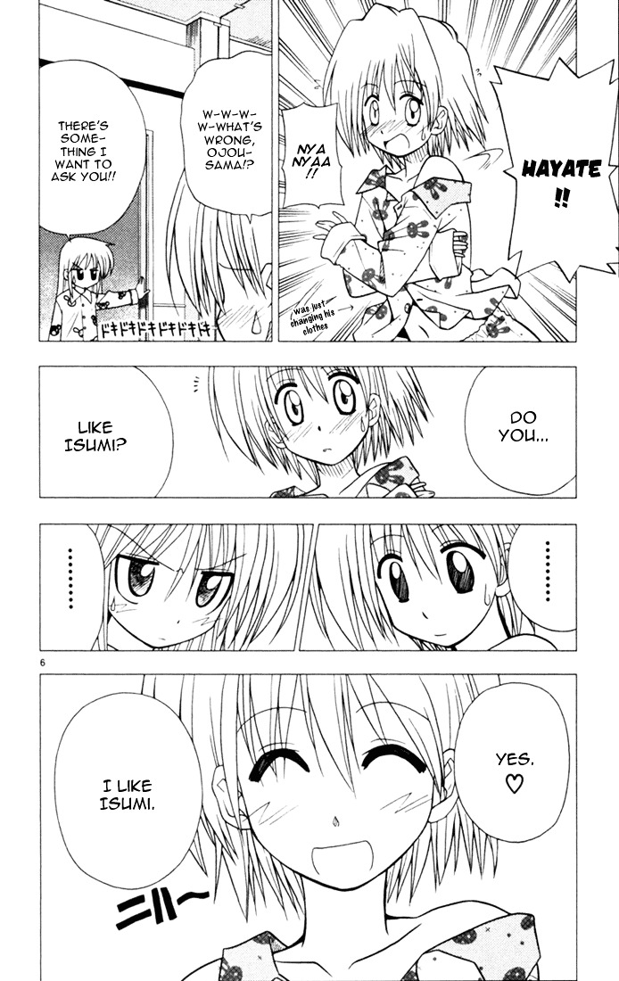 Hayate no Gotoku! Chapter 28 page 6 - Chapter 28 : I wanted to see Someone challenge the Super Shuffle