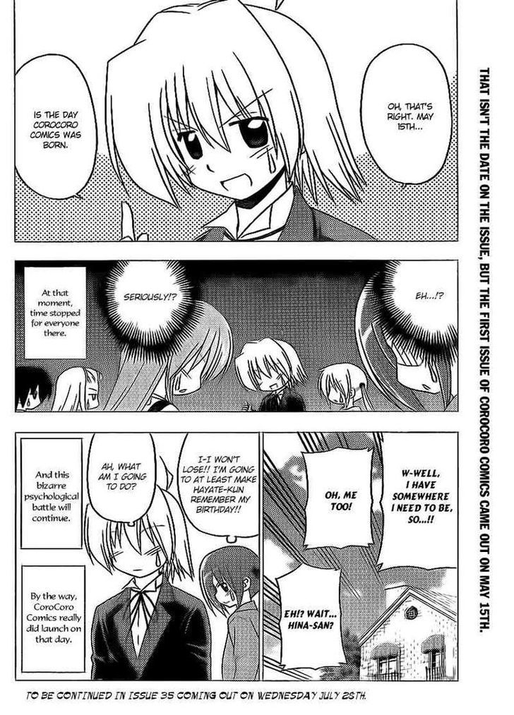 Hayate no Gotoku! Chapter 281 page 16 - Chapter 281 : My Birthday is October 19th. I'm a Libra