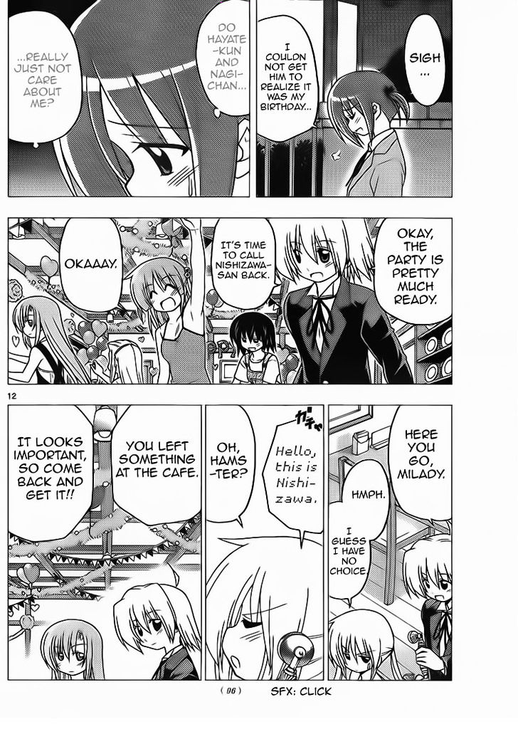 Hayate no Gotoku! Chapter 282 page 12 - Chapter 282 : Happy Birthday to Me