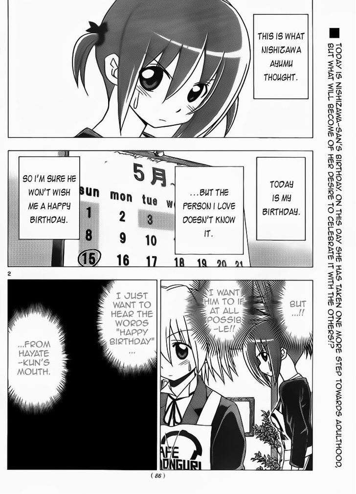 Hayate no Gotoku! Chapter 282 page 2 - Chapter 282 : Happy Birthday to Me