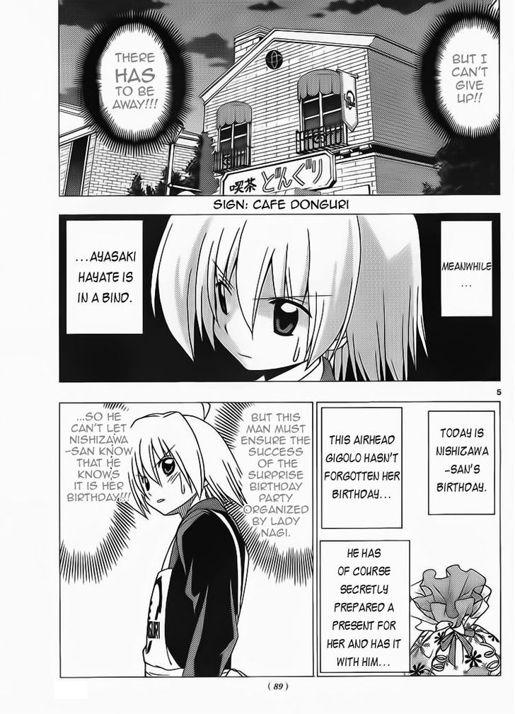 Hayate no Gotoku! Chapter 282 page 5 - Chapter 282 : Happy Birthday to Me