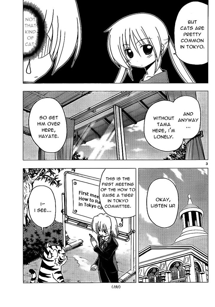 Hayate no Gotoku! Chapter 283 page 3 - Chapter 283 : Most Effort Is for the Sake of Staying with Someone