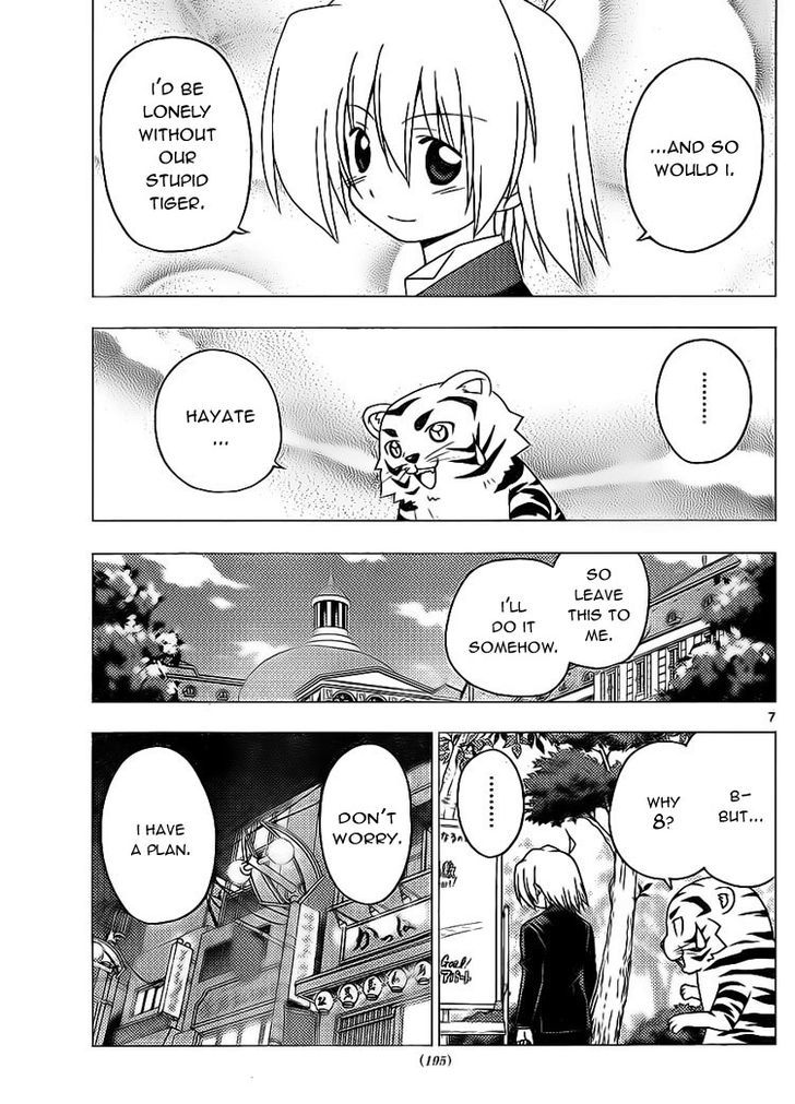 Hayate no Gotoku! Chapter 283 page 7 - Chapter 283 : Most Effort Is for the Sake of Staying with Someone
