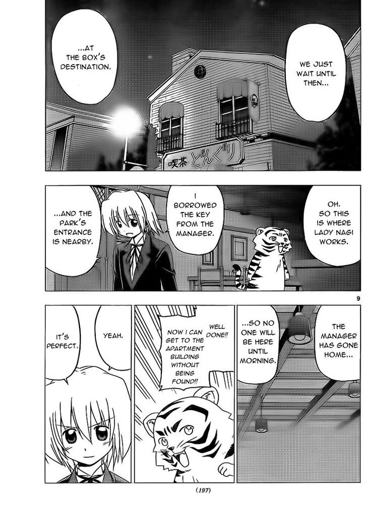 Hayate no Gotoku! Chapter 283 page 9 - Chapter 283 : Most Effort Is for the Sake of Staying with Someone