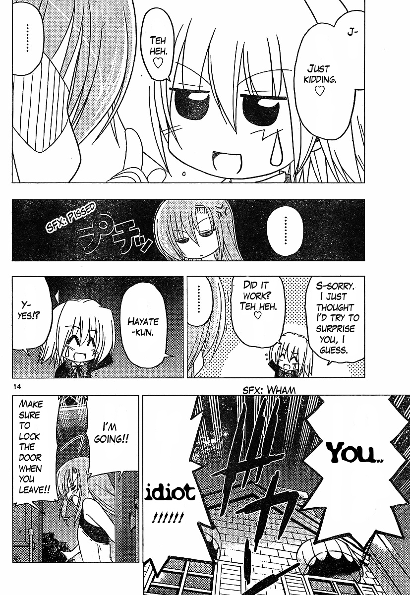 Hayate no Gotoku! Chapter 284 page 14 - Chapter 284 : Trouble! Shock! Suspense!