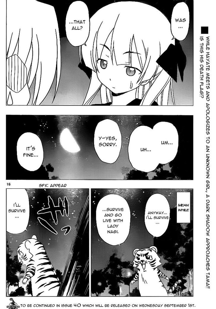 Hayate no Gotoku! Chapter 285 page 16 - Chapter 285 : No Matter How Far You Go, You Will Never Be High End, But...
