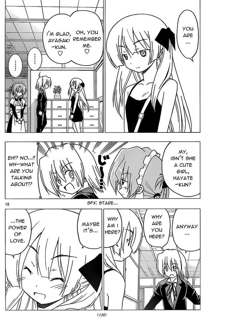Hayate no Gotoku! Chapter 286 page 12 - Chapter 286 : She Has Come to Steal Something Precious of Mine