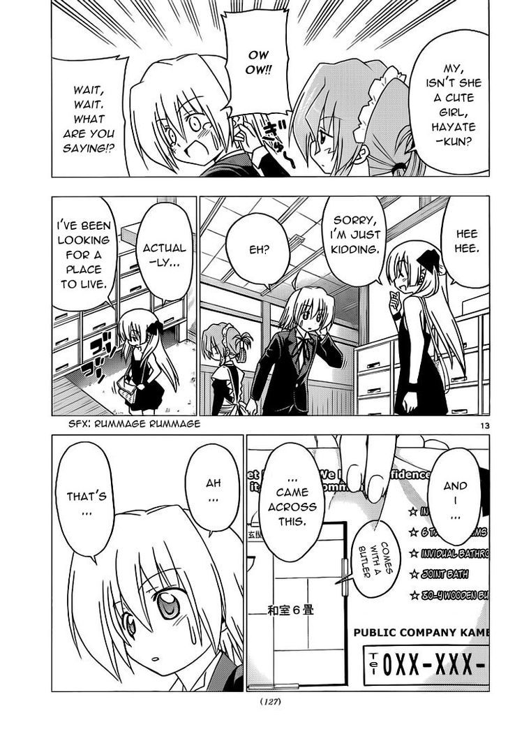 Hayate no Gotoku! Chapter 286 page 13 - Chapter 286 : She Has Come to Steal Something Precious of Mine