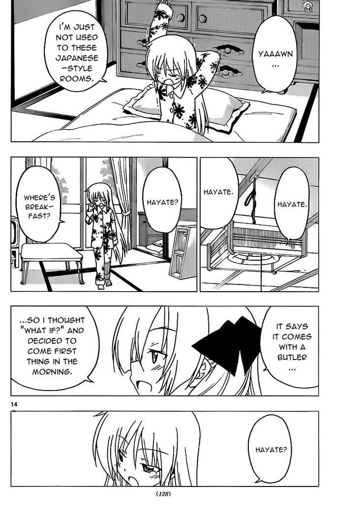 Hayate no Gotoku! Chapter 286 page 14 - Chapter 286 : She Has Come to Steal Something Precious of Mine