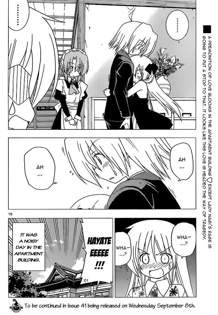 Hayate no Gotoku! Chapter 286 page 16 - Chapter 286 : She Has Come to Steal Something Precious of Mine