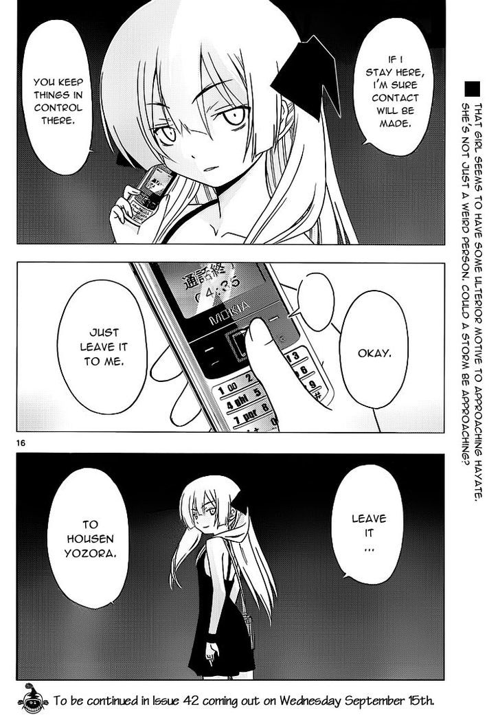 Hayate no Gotoku! Chapter 287 page 16 - Chapter 287 : Mask