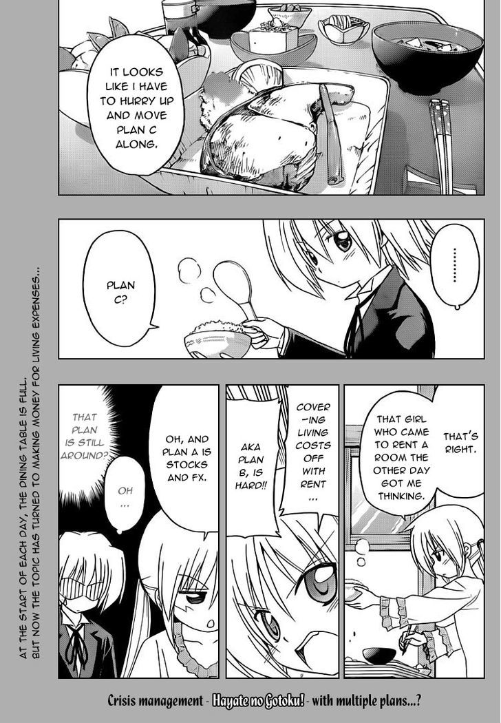 Hayate no Gotoku! Chapter 288 page 1 - Chapter 288 : Challenge at 13 Years Old