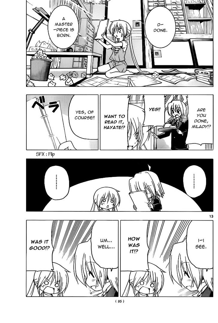 Hayate no Gotoku! Chapter 288 page 13 - Chapter 288 : Challenge at 13 Years Old