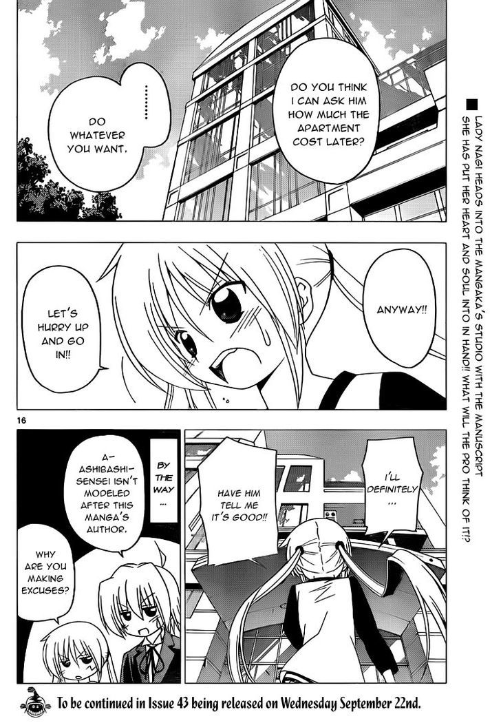 Hayate no Gotoku! Chapter 288 page 16 - Chapter 288 : Challenge at 13 Years Old