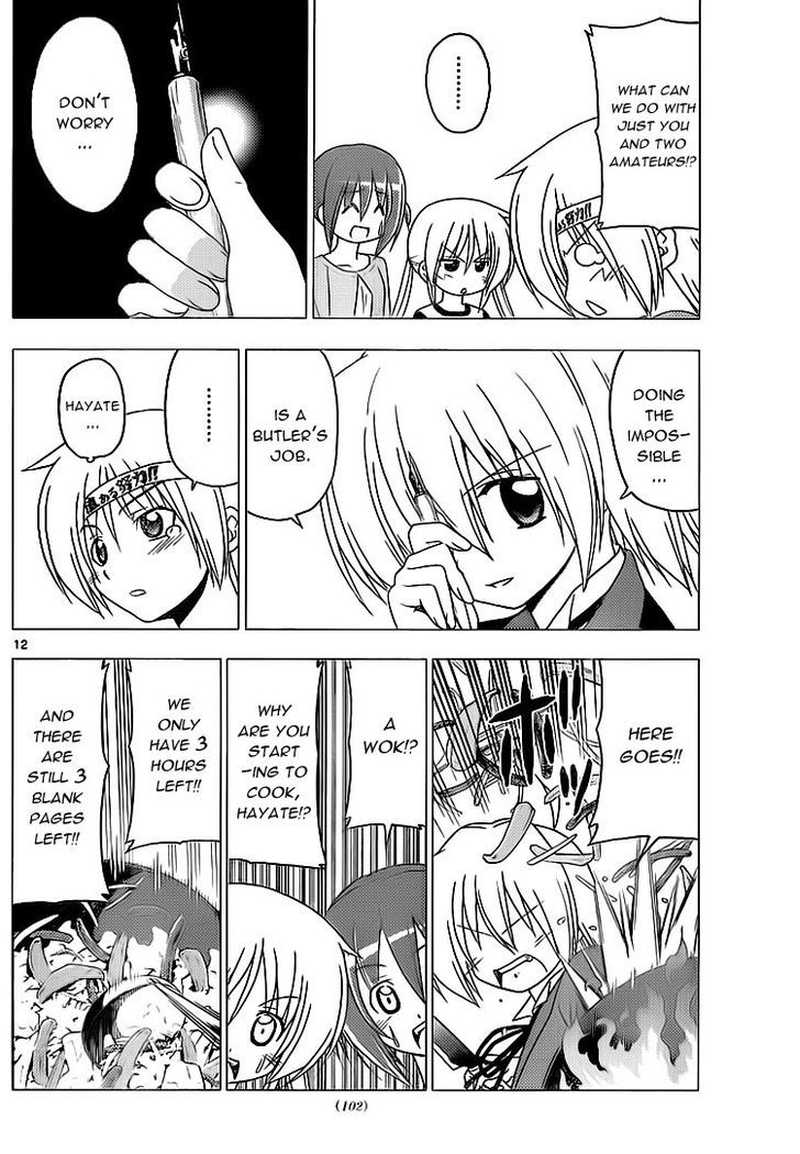 Hayate no Gotoku! Chapter 289 page 12 - Chapter 289 : I'd Like for You to Think That All Manga Artists Are Like This!