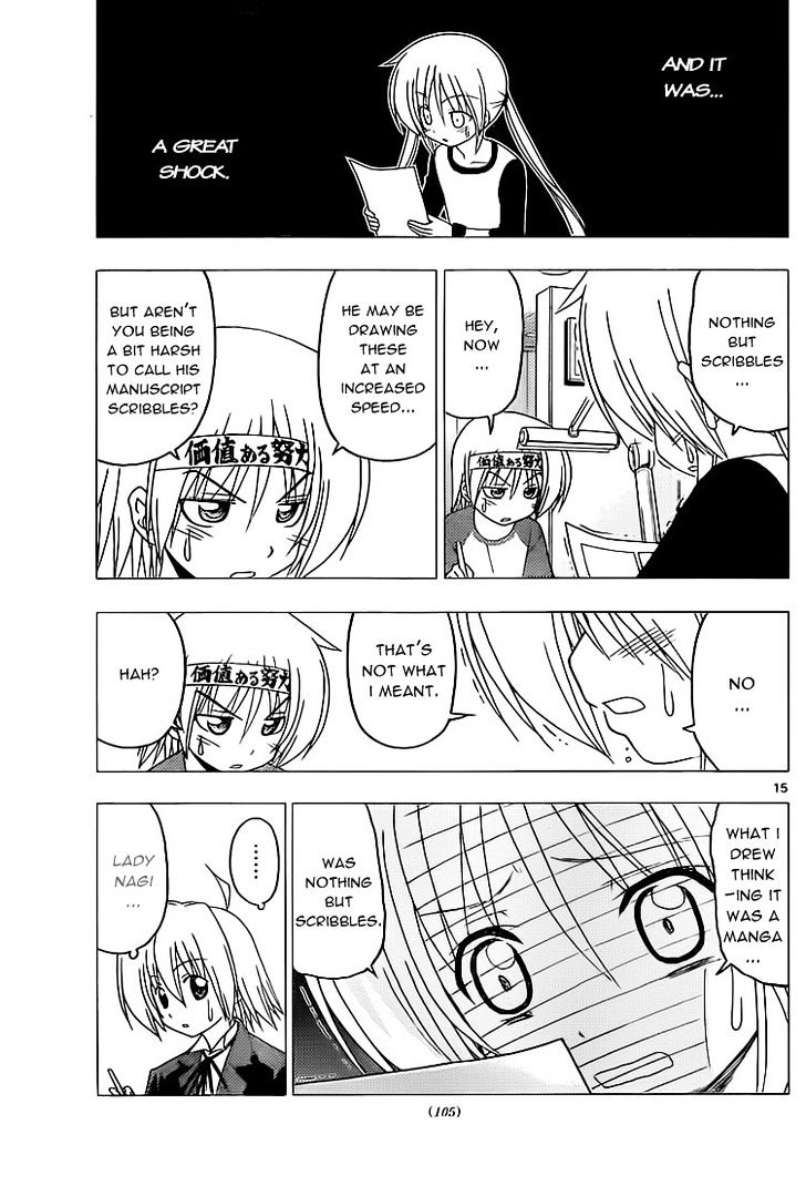 Hayate no Gotoku! Chapter 289 page 15 - Chapter 289 : I'd Like for You to Think That All Manga Artists Are Like This!