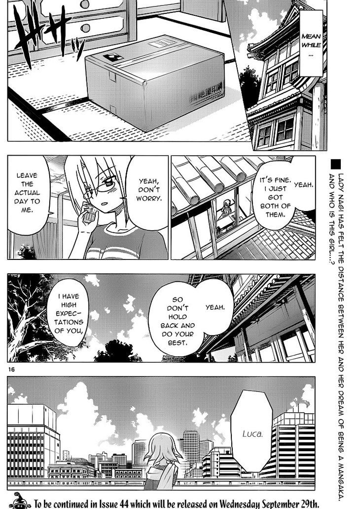 Hayate no Gotoku! Chapter 289 page 16 - Chapter 289 : I'd Like for You to Think That All Manga Artists Are Like This!