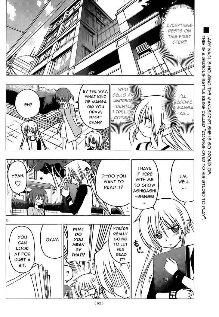 Hayate no Gotoku! Chapter 289 page 2 - Chapter 289 : I'd Like for You to Think That All Manga Artists Are Like This!