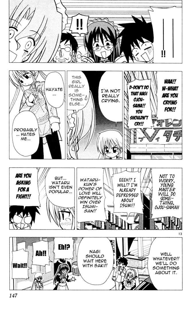 Hayate no Gotoku! Chapter 29 page 13 - Chapter 29 : When Ojou-Sama WasnÂ´t There