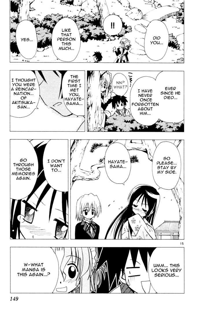 Hayate no Gotoku! Chapter 29 page 15 - Chapter 29 : When Ojou-Sama WasnÂ´t There