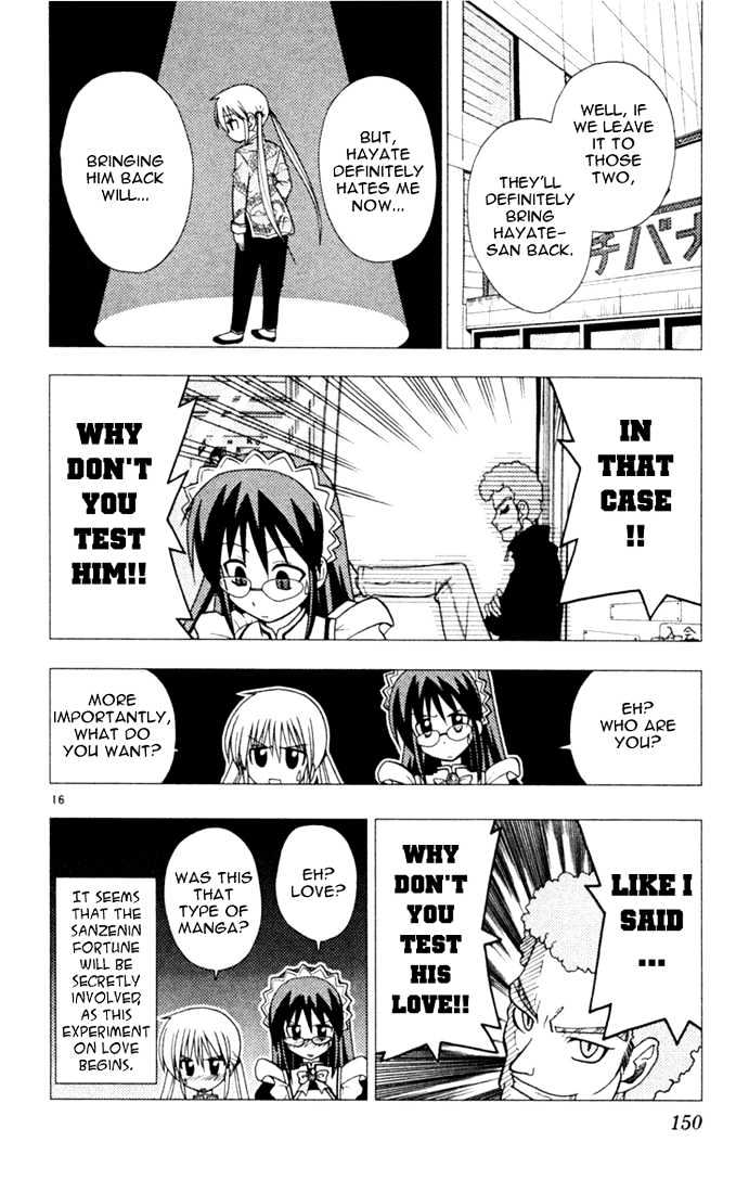 Hayate no Gotoku! Chapter 29 page 16 - Chapter 29 : When Ojou-Sama WasnÂ´t There