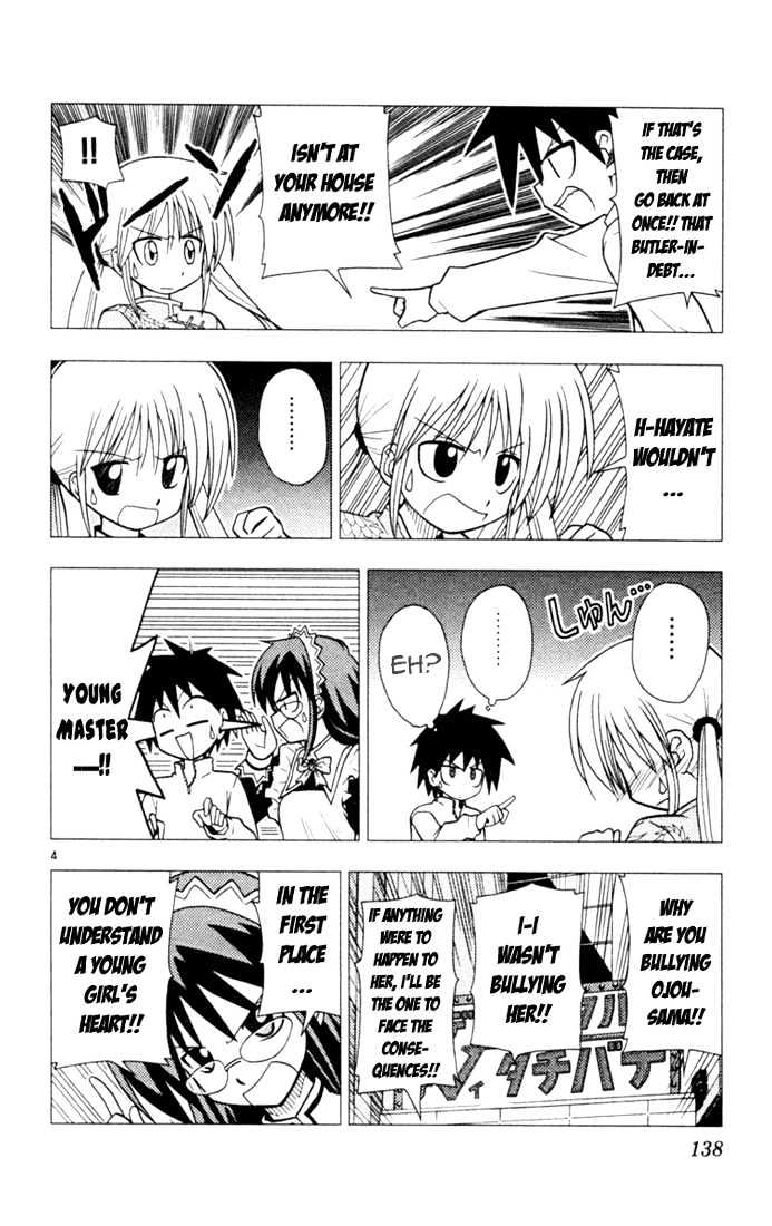 Hayate no Gotoku! Chapter 29 page 4 - Chapter 29 : When Ojou-Sama WasnÂ´t There