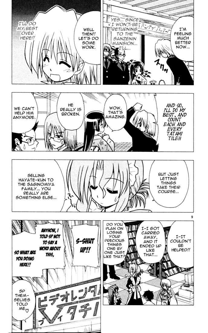 Hayate no Gotoku! Chapter 29 page 9 - Chapter 29 : When Ojou-Sama WasnÂ´t There