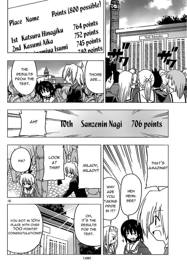 Hayate no Gotoku! Chapter 291 page 10 - Chapter 291 : Anyone Worries When They Are Out of Sight of Others