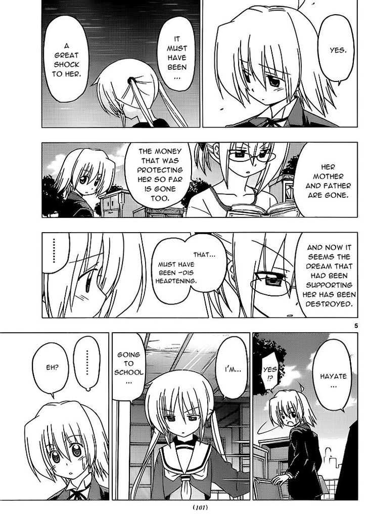 Hayate no Gotoku! Chapter 291 page 5 - Chapter 291 : Anyone Worries When They Are Out of Sight of Others
