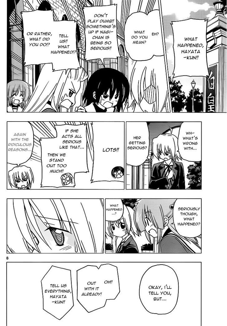 Hayate no Gotoku! Chapter 291 page 8 - Chapter 291 : Anyone Worries When They Are Out of Sight of Others