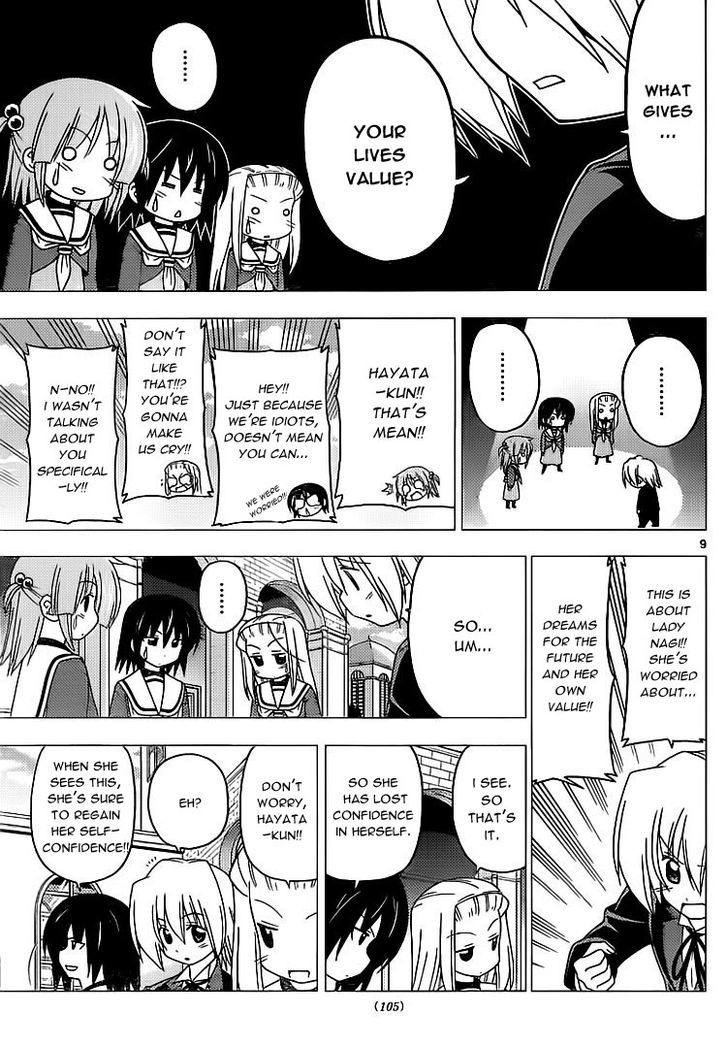 Hayate no Gotoku! Chapter 291 page 9 - Chapter 291 : Anyone Worries When They Are Out of Sight of Others