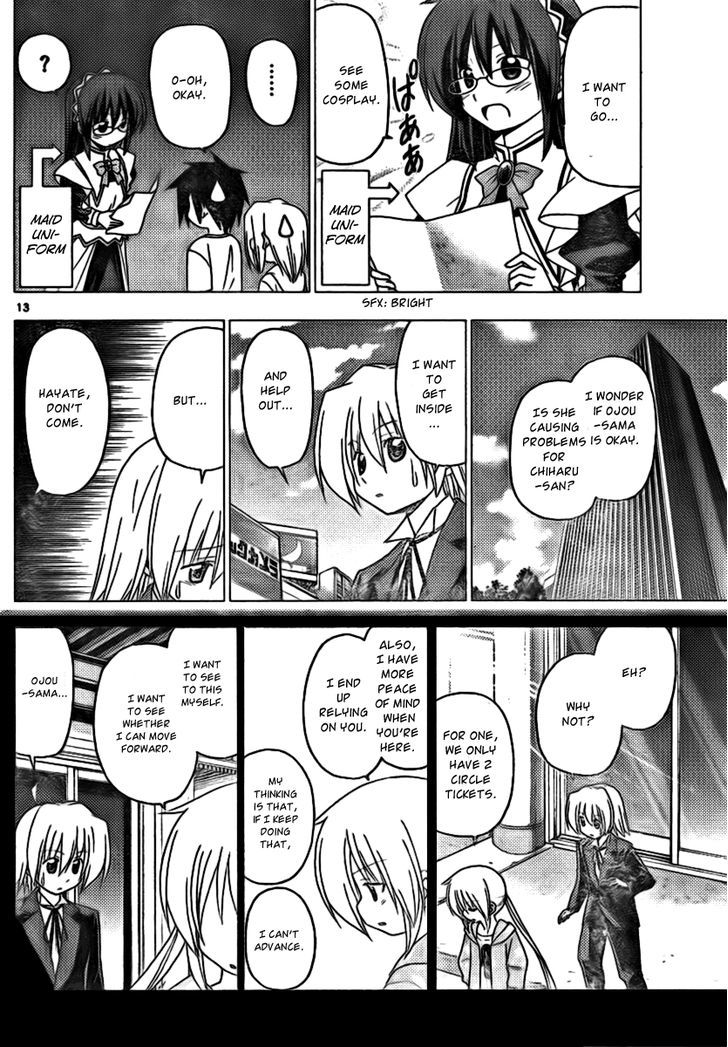 Hayate no Gotoku! Chapter 292 page 13 - Chapter 292 : I Meet You