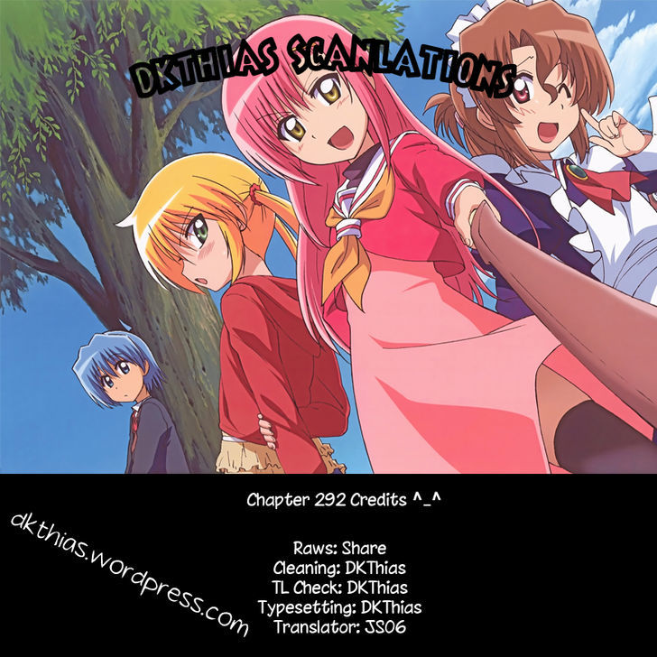 Hayate no Gotoku! Chapter 292 page 18 - Chapter 292 : I Meet You