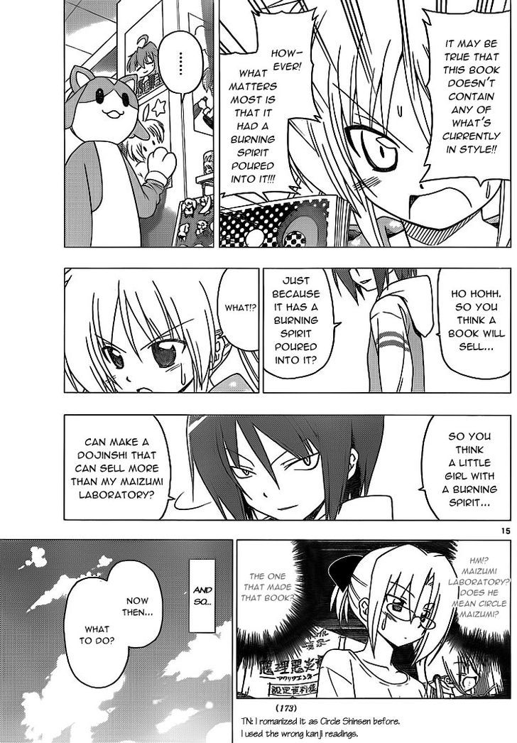 Hayate no Gotoku! Chapter 293 page 15 - Chapter 293 : chAngE