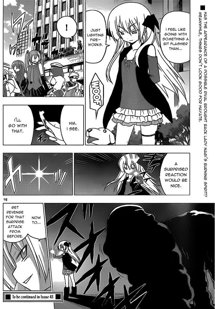 Hayate no Gotoku! Chapter 293 page 16 - Chapter 293 : chAngE