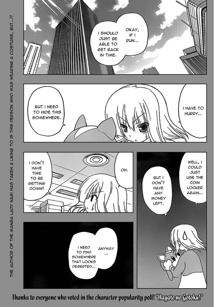 Hayate no Gotoku! Chapter 295 page 7 - Chapter 295 : As the Coincidences Pile Up, People Will Run into Someone Else?