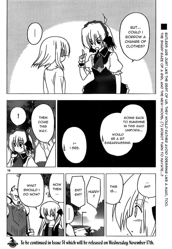 Hayate no Gotoku! Chapter 296 page 16 - Chapter 296 : Luca?