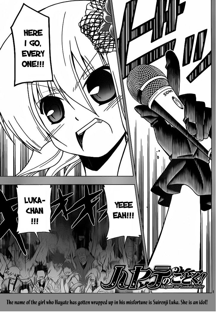 Hayate no Gotoku! Chapter 298 page 1 - Chapter 298 : Idol Master?