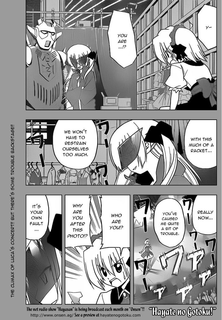 Hayate no Gotoku! Chapter 299 page 1 - Chapter 299 : Don't Stop! Dreamer on the Road!