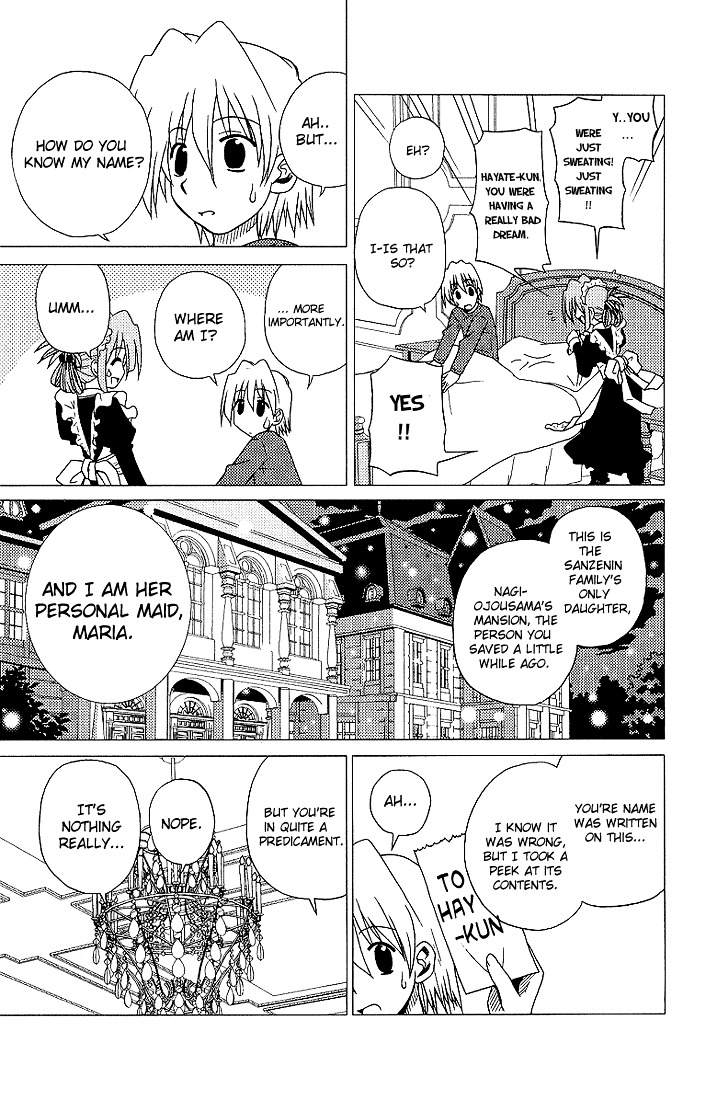 Hayate no Gotoku! Chapter 3 page 15 - Chapter 3 : Explain the Situation, and I'll Consider Making A Maid Outfit