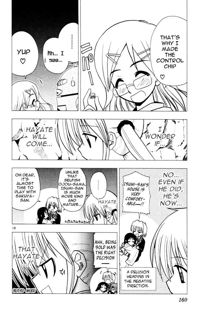 Hayate no Gotoku! Chapter 30 page 10 - Chapter 30 : Wavering Hearts