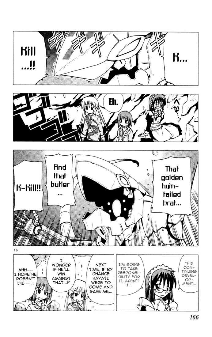 Hayate no Gotoku! Chapter 30 page 16 - Chapter 30 : Wavering Hearts