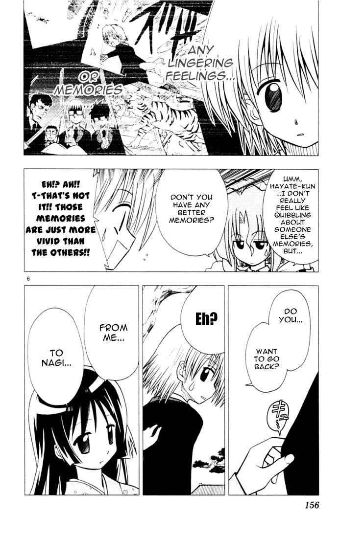 Hayate no Gotoku! Chapter 30 page 6 - Chapter 30 : Wavering Hearts